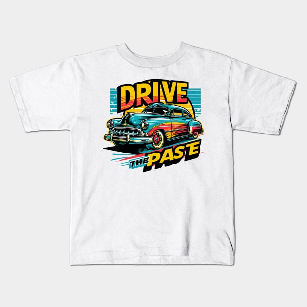 Classic Car Kids T-Shirt by Vehicles-Art